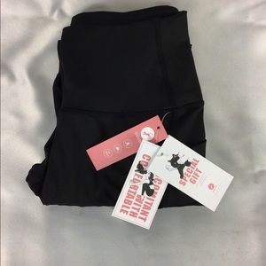 ODUDU HIGH WAISTED LEGGINGS (with pockets), BLK